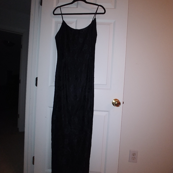 Jessica McClintock Dresses & Skirts - Jessica McClintock Vintage Lace Black Dress